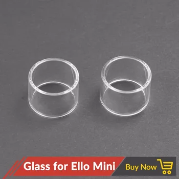 

Volcanee 4pc/lot Replacement Pyrex Glass Tube for ELLO mini 2ml Tank Atomizer E Cigarette Accessories