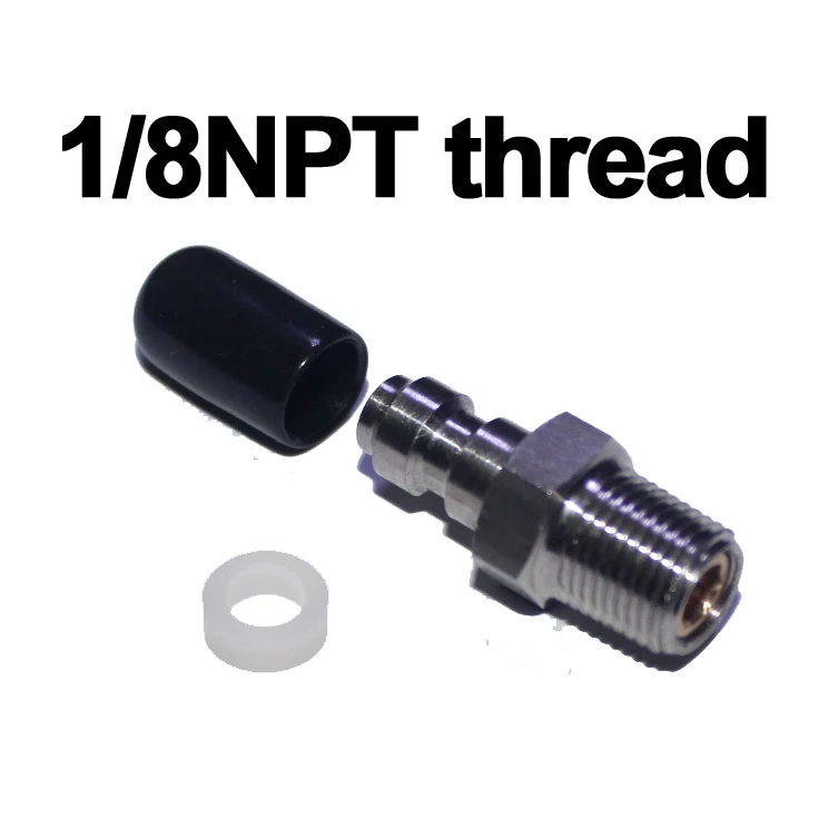 Пейнтбольный пневматический пистолет для страйкбола PCP 8 мм штекерное быстрое