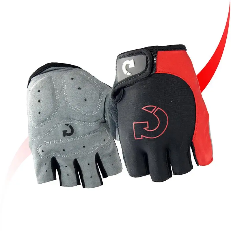 1 пара перчатки для езды на велосипеде с половинным пальцем амортизирующие дышащие велосипедные перчатки для вождения перчатки для горного велосипеда