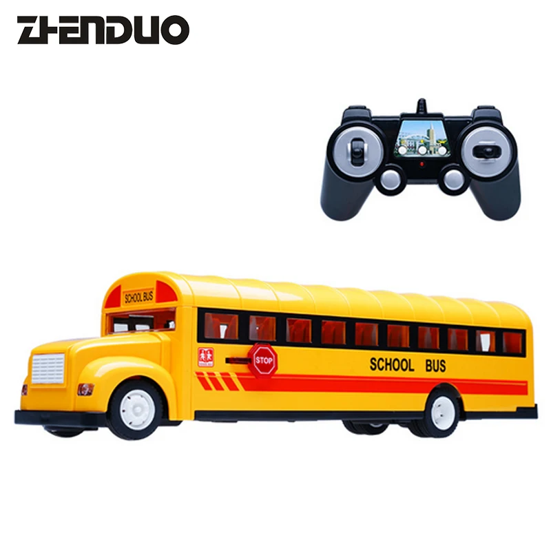 

ZhenDuo Toys E626-0012.4G RC Remote Control School Car Bus Charging Electric Open Door RC Car Model Toys For Child Gifts