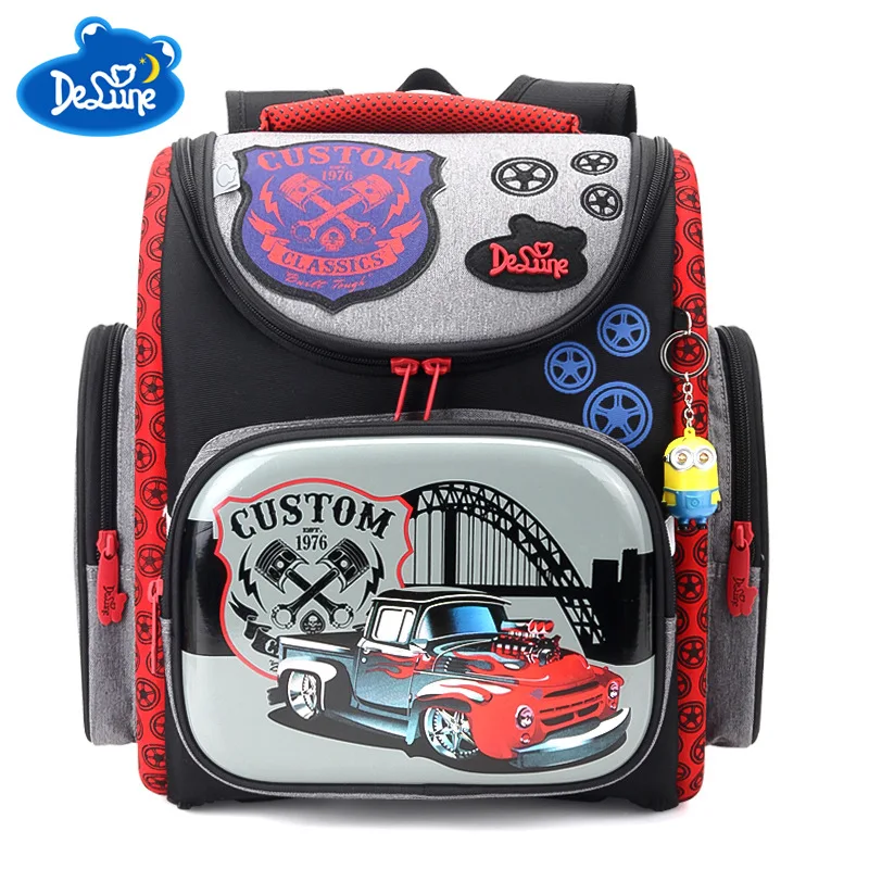

Russian Brand School Bags Satchel For Boys Children Primary School Backpack Orthopedic Schoolbag Children Boys Grade 1-4