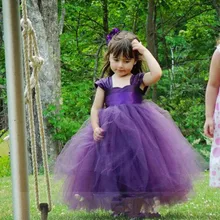 Винтажное детское бальное платье из органзы; платья для девочек с цветочным узором для свадебной вечеринки; Индивидуальный заказ