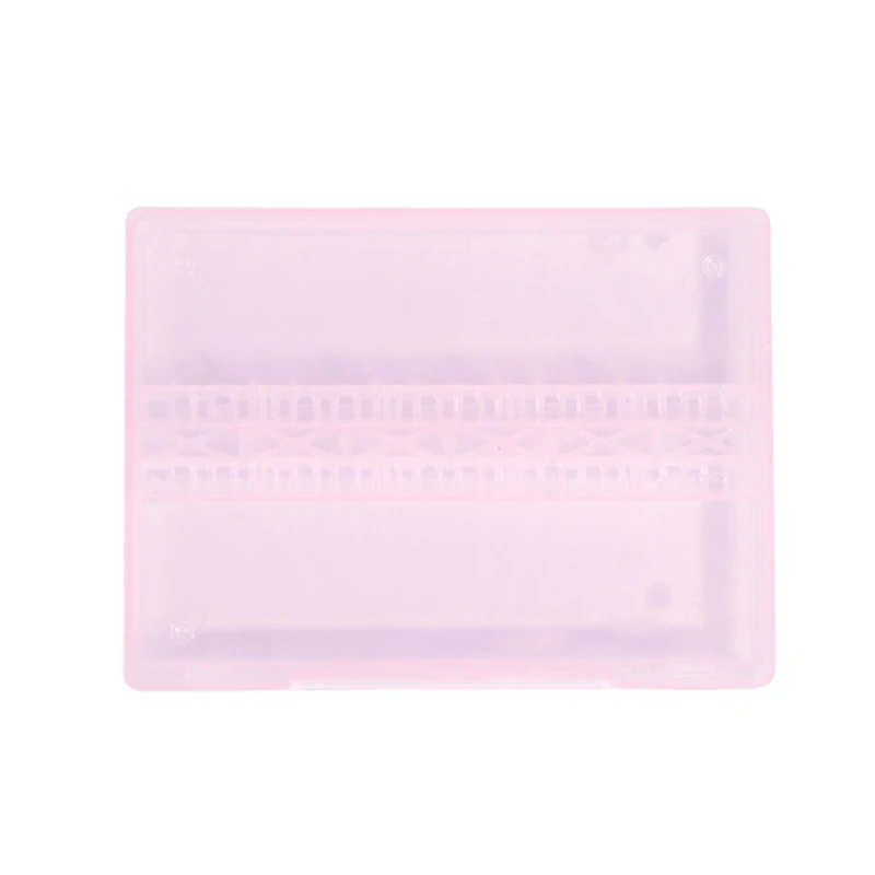 

1Pcs 14 Holes Acrylic Clear Holder For Electric Nail Drill Files Manicure Exhibition Tools