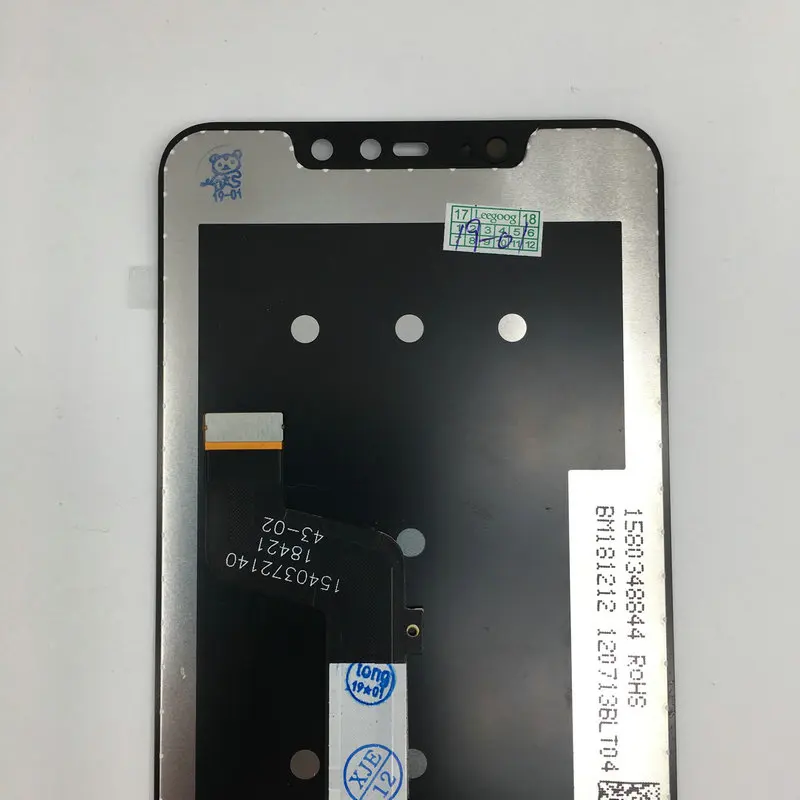 Мифология для Xiaomi Redmi Note 6 Pro Глобальный дисплей сенсорный экран сборка дигитайзер