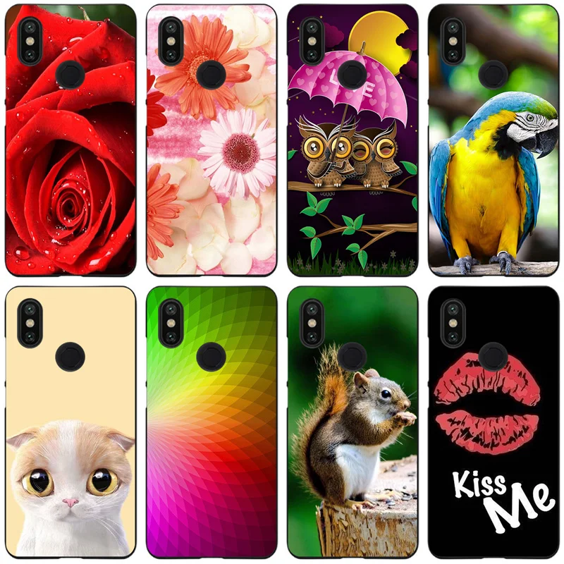 Xiaomi Mi A2 Case Cover Soft Silicone TPU Phone Case Xiaomi Mi A2 Back Protective Shell Capa Xiaomi Mi 6X Case