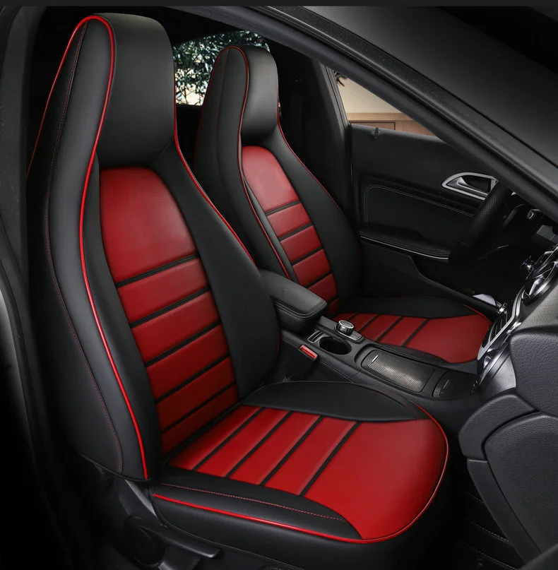

Custom car seat cover leather for Skoda Octavia Superb Yeti Kodiaq GT kamiq karoq Rapid Fabia car seat accessories car stylin