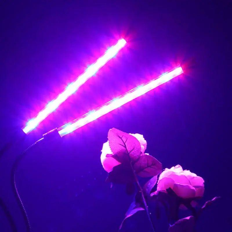60 светодиодный светать 5 в 20 Вт USB затемнения цветок растительная теплица растет клип лампы