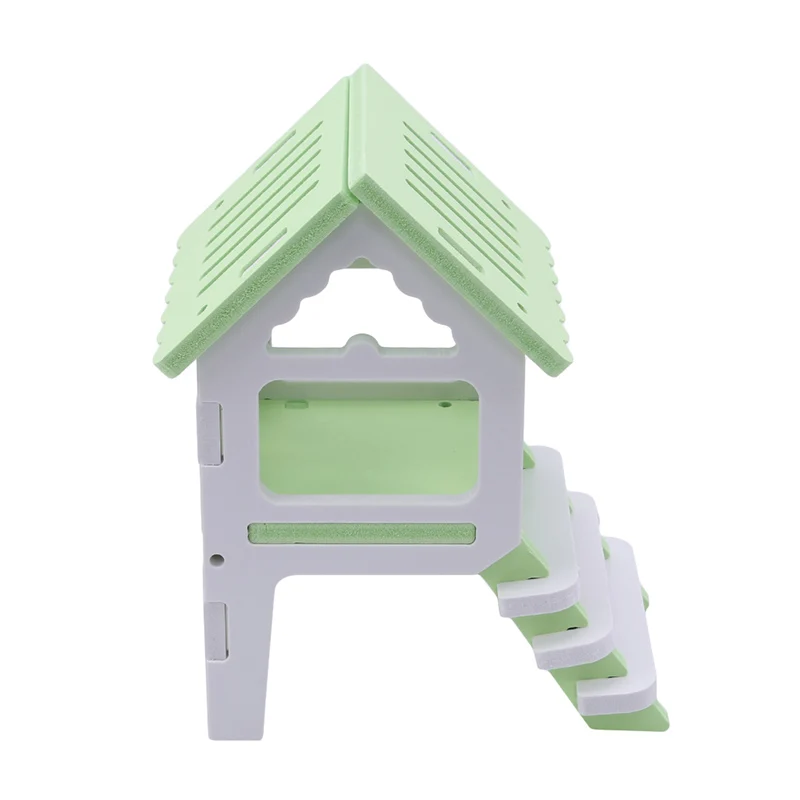 Роскошный мягкий дом хомяка Хомяк гнездо чердак кровать клетка для питомца Ежик