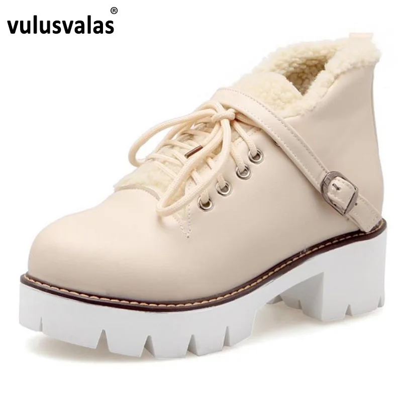 VulusValas Размеры 34–43 женская обувь на высоком каблуке Ботильоны Для женщин