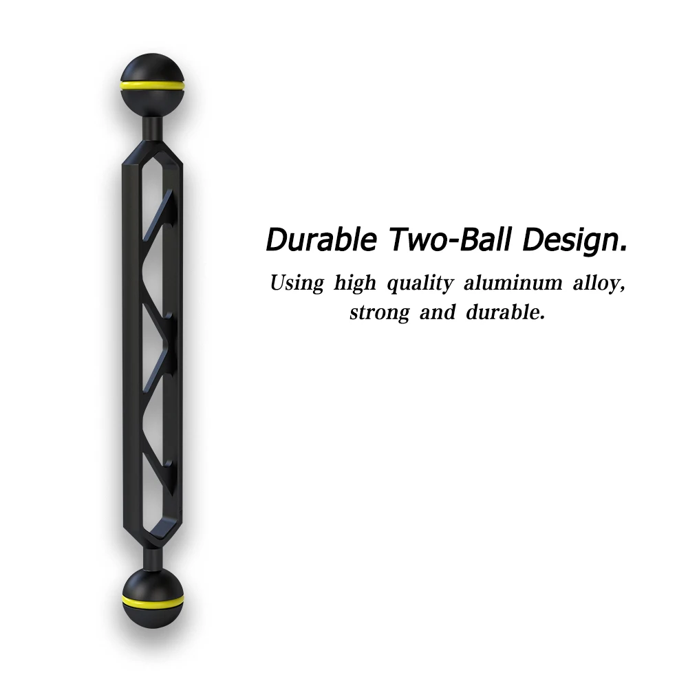 Essential Diving Photography Equipment Dual Ball Joint Arm Lighting System Combination Accessory Anlge Adjustable 