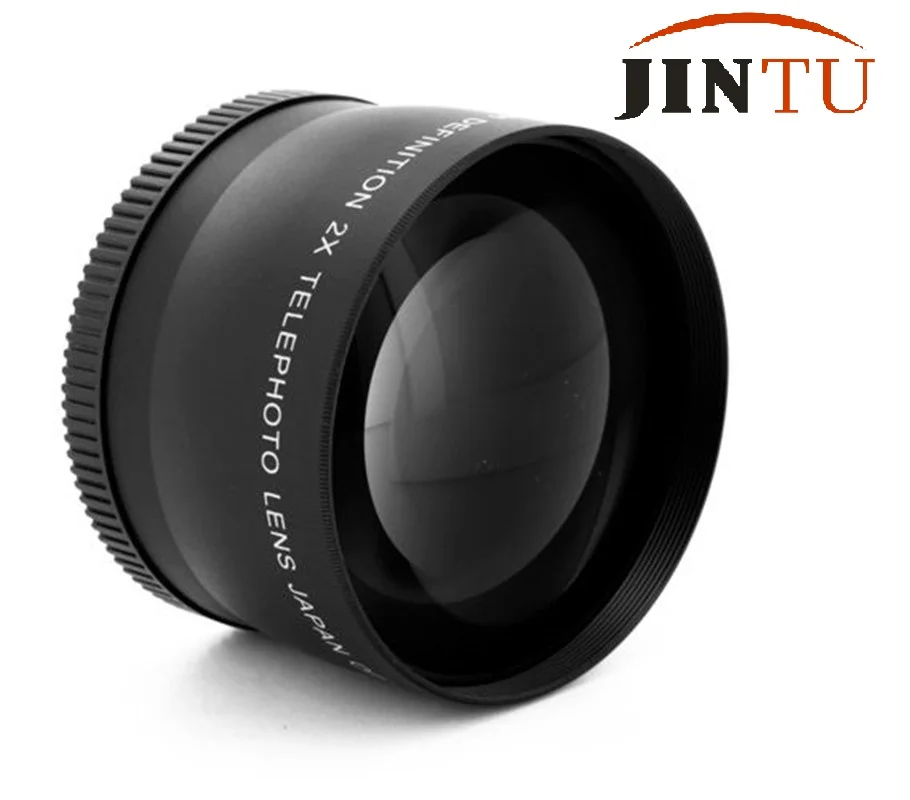 JINTU 67MM 2.0x 2X Pro Magnification Telephoto HD Magnifier Glass Lens