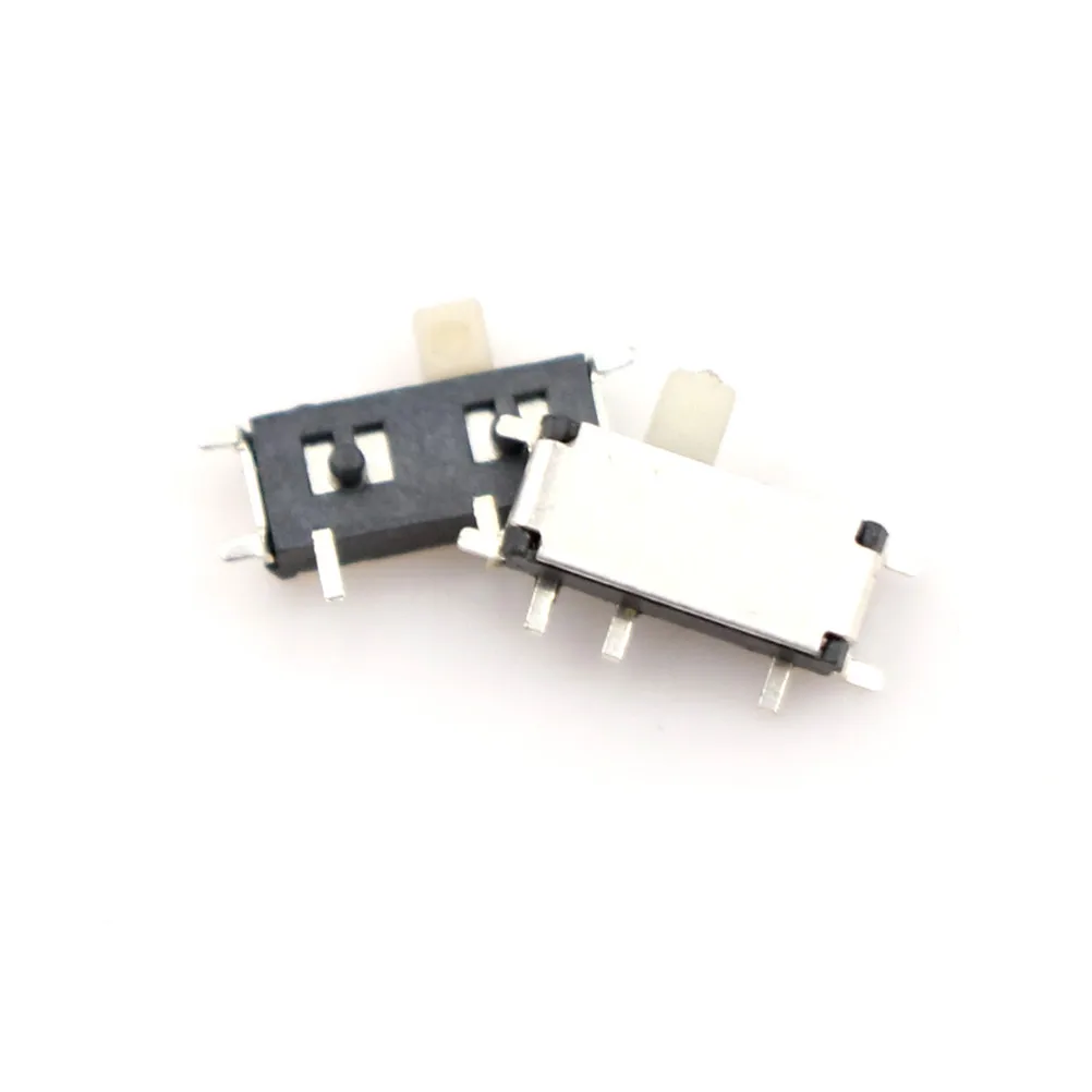 

20PCS 7 Pin Mini Slide Switch On-OFF 2Position Micro Slide Toggle Switch Miniature Horizontal Slide Switch SMD
