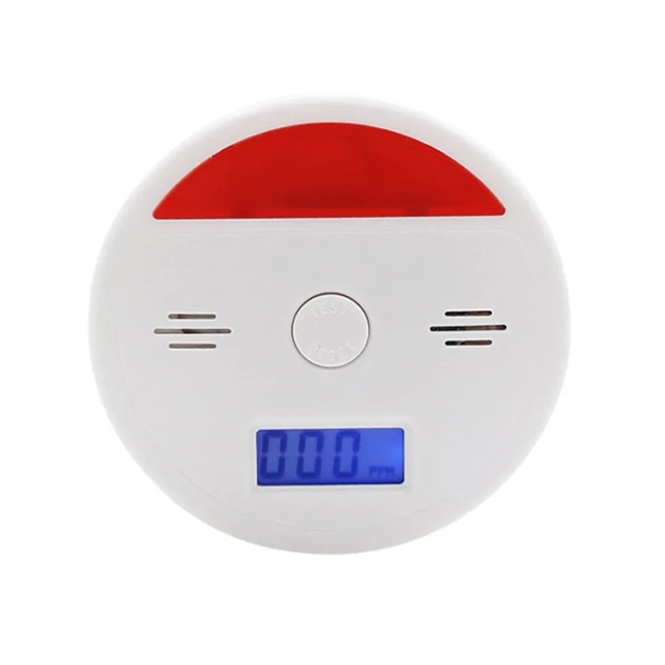 

10PCS Home Security 85dB Warning LCD Photoelectric Independent CO Gas Sensor Carbon Monoxide Poisoning Alarm Detector