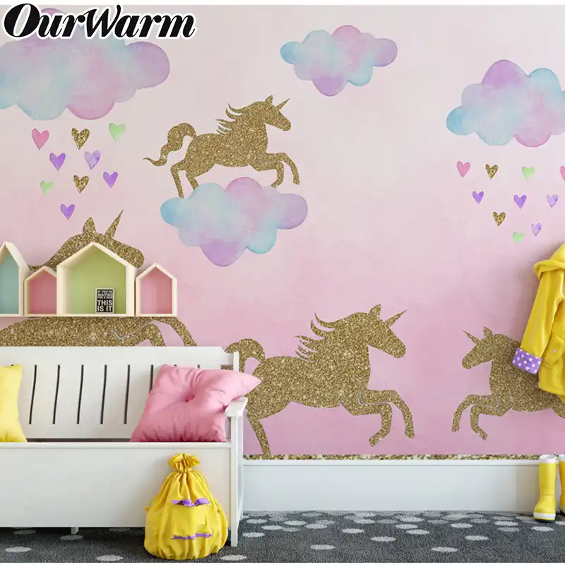 Detail Feedback Questions About Creative Unicorn Stars Wall