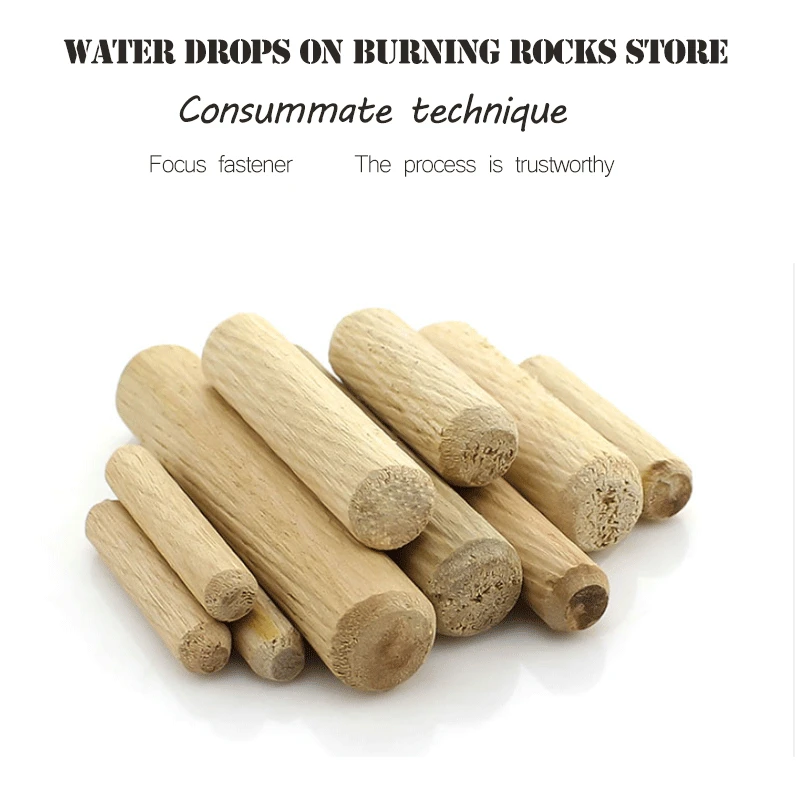 

Free shipping 100pcs Per Lot M12 12mm Diameter Hardwood Round Furniture Fitting Wood Dowel Pin 2018 hot