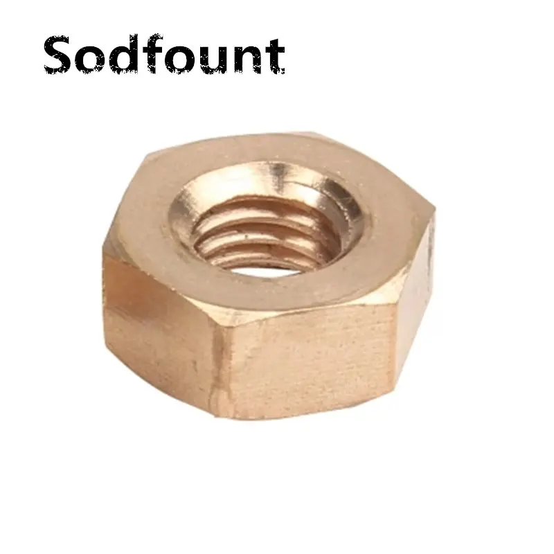

100pcs Screw cap M1.6 M2 M2.5 M3 M4 M5 M6 M8 M10 M12 M14 M16 Copper hex nuts