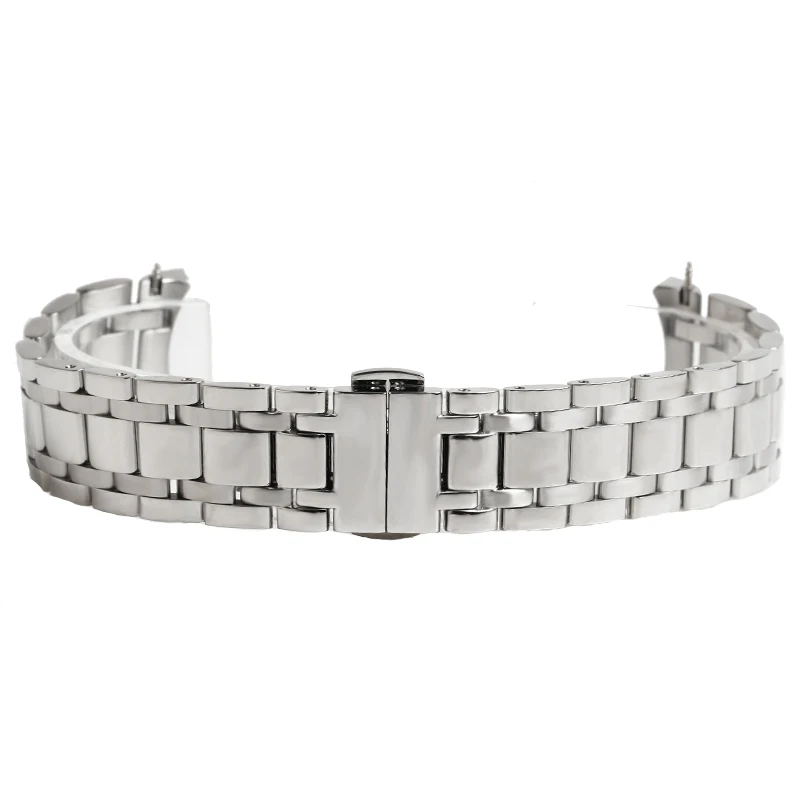 Wentula Pulseiras de Relógio para Couturier T035.210 T035.207 Aço Inoxidável Banda Sólida Dobrável Fivela Mulher - Image 2