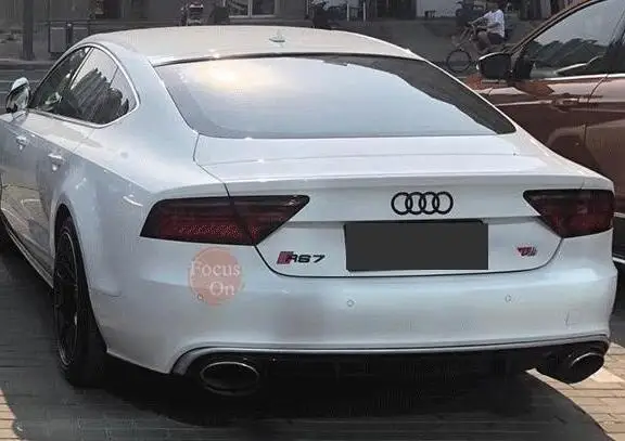 

CHROME REAR BOOT TRUNK BADGE LOGO EMBLEM STICKER for AUDI RINGS 177mm X 57mm
