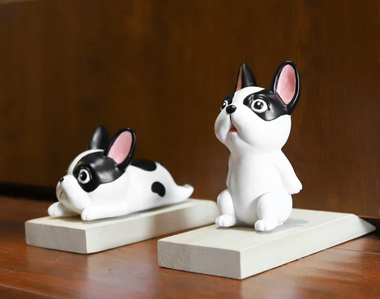 Roogo Dog животные двери стопоры Клин двери пробка креативный блок для Дома Офиса комнаты безопасности двери милые миниатюрные фигурки