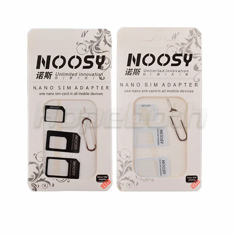 Бесплатная доставка DHL 2000 компл./лот NOOSY Nano SIM адаптер карты с выдвижным штифтом