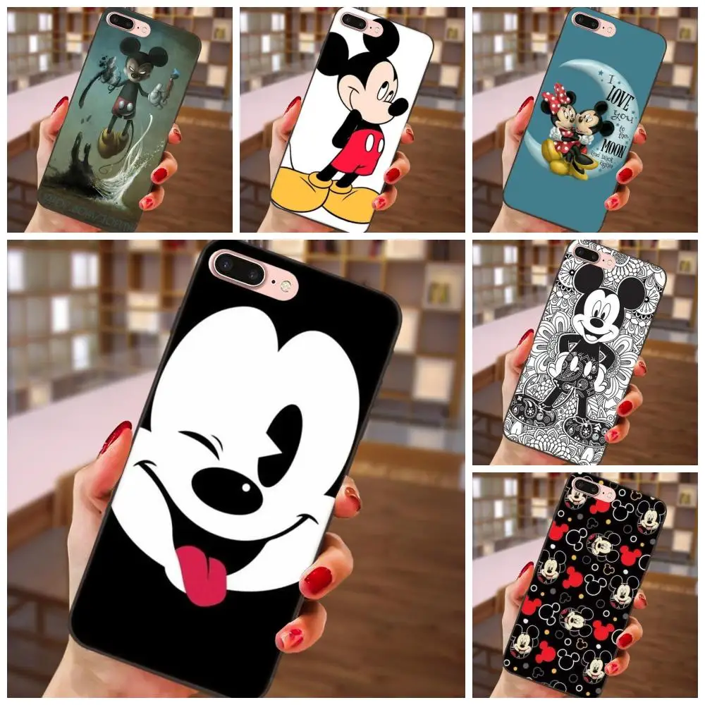 

For Huawei Honor 5A 6A 6C 7A 7C 7X 8A 8C 8X 9 10 P8 P9 P10 P20 P30 Mini Lite Plus TPU Cell Phone Cover Case Mickey Minnie Mouse