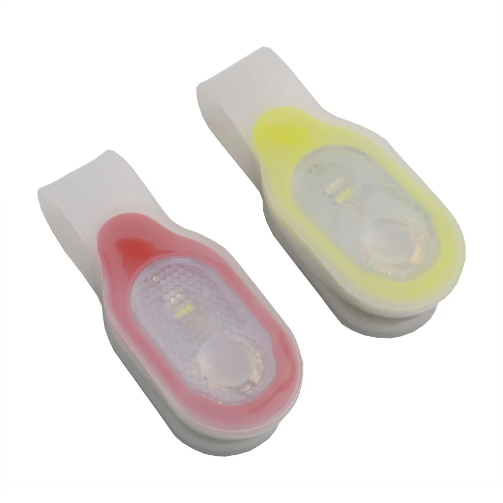 

LED Clip on Cloth Magnetic Surfaces Safety Lights Hiking Running Safety Warning Silicone Clip Lamp Reflective Strap Emergency