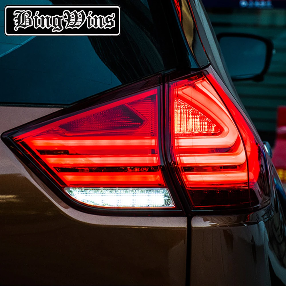 Car Styling for Nissan X TRAIL 2012 2015 XTRAIL TAIL Lights LED Tail Light LED Rear Lamp DRL