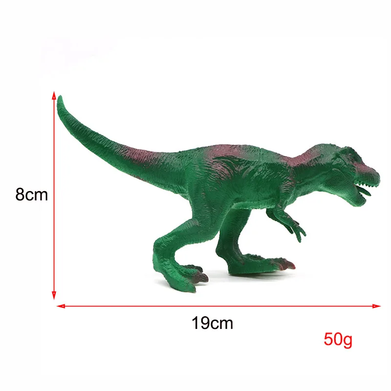 1 шт. Набор игрушечных динозавров из Юрского периода, пластиковые игрушки для игры в парк мира, модель динозавра, фигурки для детей, подарок для мальчиков, домашний декор - Цвет: 03