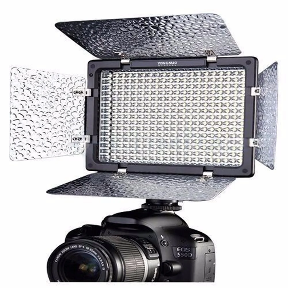 YONGNUO YN300-II YN300II светодиодный светильник для камеры видео светильник для Canon Nikon samsung фотостудия светильник YN-300 II заполняющий светильник