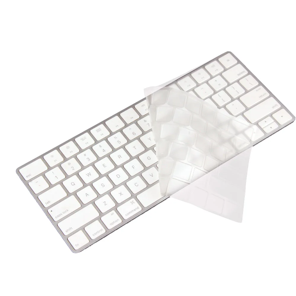 XSKN бренд, для Apple Magic Keyboard прозрачный ТПУ водонепроницаемый чехол для клавиатуры ноутбука защитная пленка, версия США