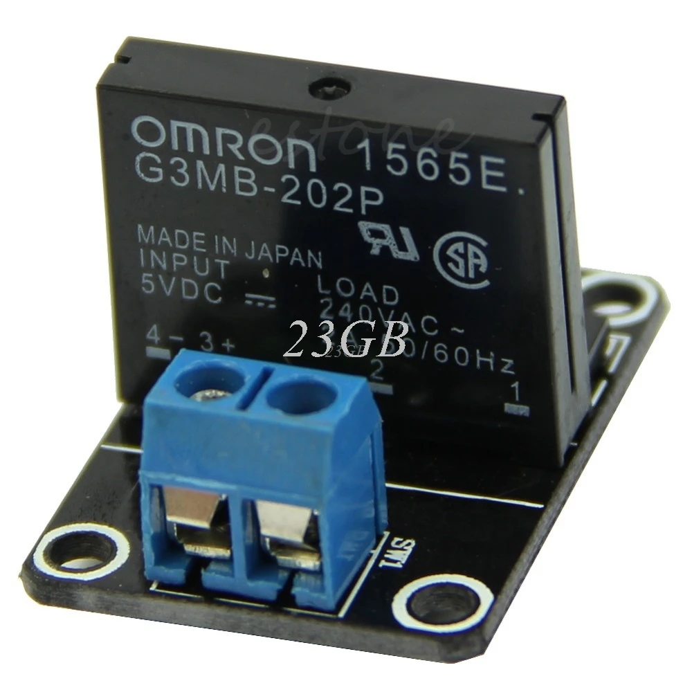 

5V 1 Channel Solid State Relay Module 250V 2A OMRON SSR High Level J24