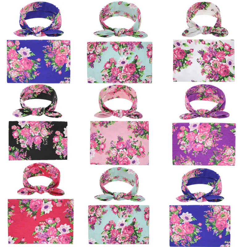 

New Newborn Infant Baby Swaddle Blanket Sleeping Swaddle Muslin Wrap+Headband