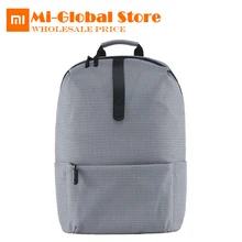 Xiaomi École De Mode Sac Backapck 600D Polyester Durable Imperméable À L’eau En Plein Air Costume Pour 15.6 Pouce Ordinateur portable 2017 nouveau