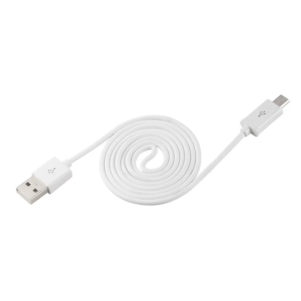 Маленький размер 1 м 3 фута круглый V8 USB для Micro USB кабель для зарядки и передачи данных для samsung смартфонов планшетов зарядный кабель для передачи данных дропшиппинг