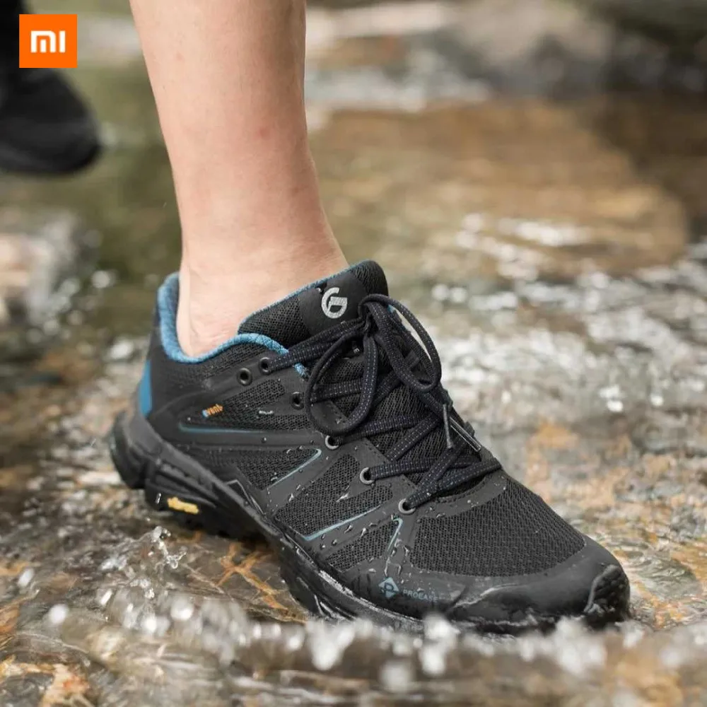 

New Xiaomi Mijia Man Proease Forest Waterproof light Breathable Background V Running Outdoor Sneakers Shoes Anti-Slip-Shock