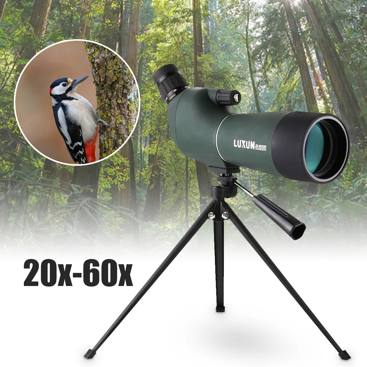 Buy 20 60x60mm Night Vision Spotting Scope Telescope