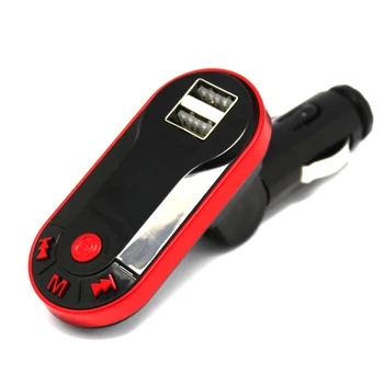 

Car MP3 Player Wireless Bluetooth Hands-free FM Transmitter Dual USB FM Modulator 12V 2.1A Support TF Card SD Card