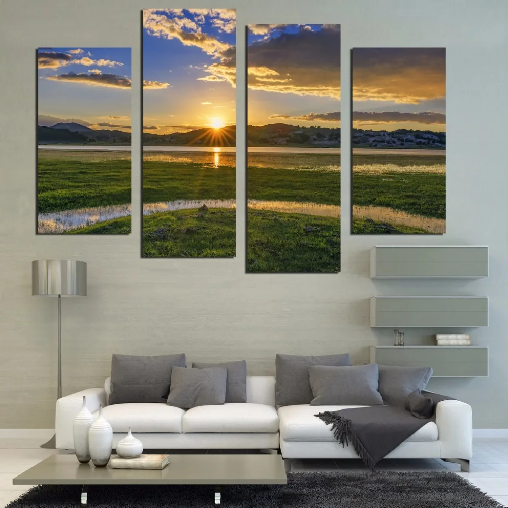 Aliexpress.com : Buy Composite picture wall art canvas painting prints ...