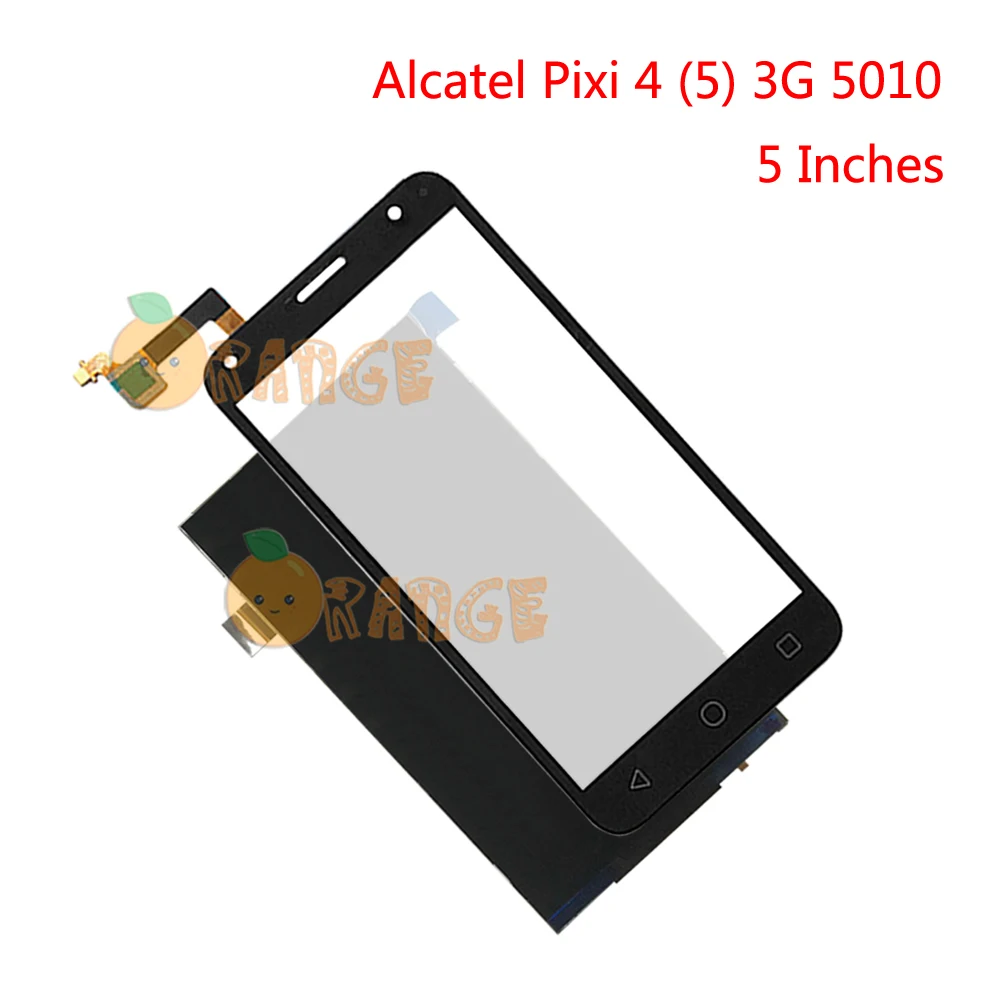 

5 Inches NEW Touch Screen Digitizer LCD Display For Alcatel Pixi 4 (5) 3G 5010 5010D 5010E 5010G 5010S 5010X Monitor Glass Panel