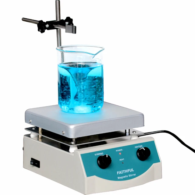 SH 3 Laboratory Stirrer with Heating Stir Plate Mixer