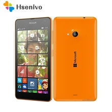 535 Nokia Lumia 535, мобильные телефоны, четырехъядерный процессор, две sim-карты, разблокированный мобильный телефон, 5,0 дюймов, 5Мп камера, 3g, окно, мобильный телефон