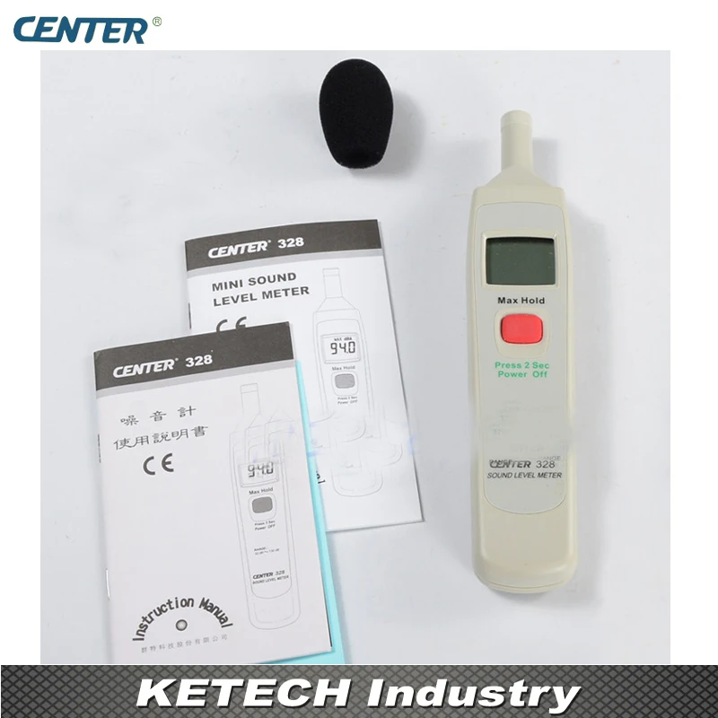 

CENTER-328 Packet Calibrator Noise Sound Level Tester Resolution 0.1dB