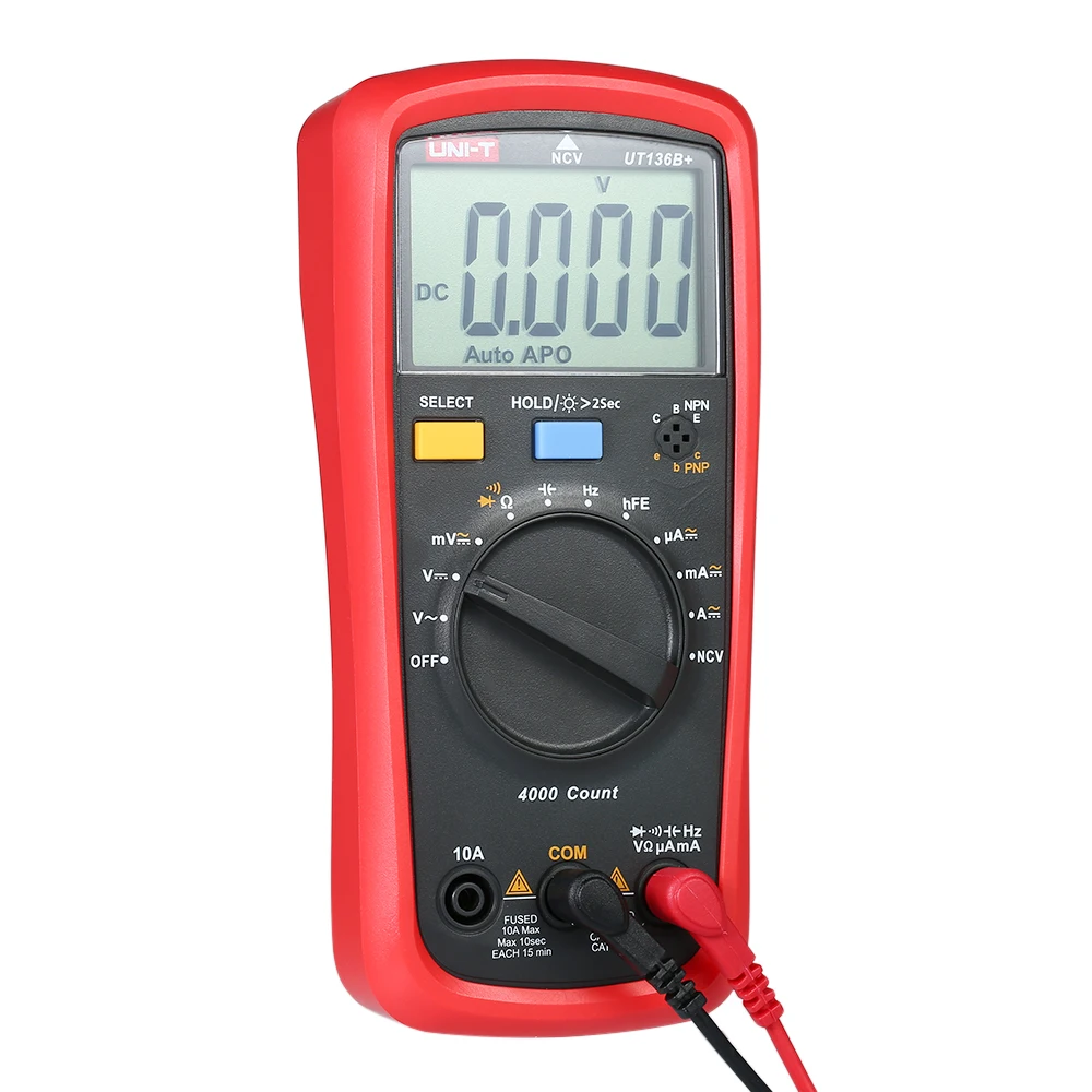 

Digital Multimeter Tester Voltage Current Meter Multimeter UT136B LCD NCV Capacitance Resistance Diode Tester Voltmeter Ammeter
