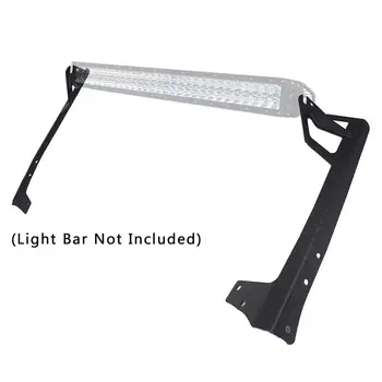 

Marlaa Left & Right 50 Inch 52 Inch Windshield Steel Metal Mounting Brackets for LED Light Bars 2007-2018 Jeep Wrangler JK Sport
