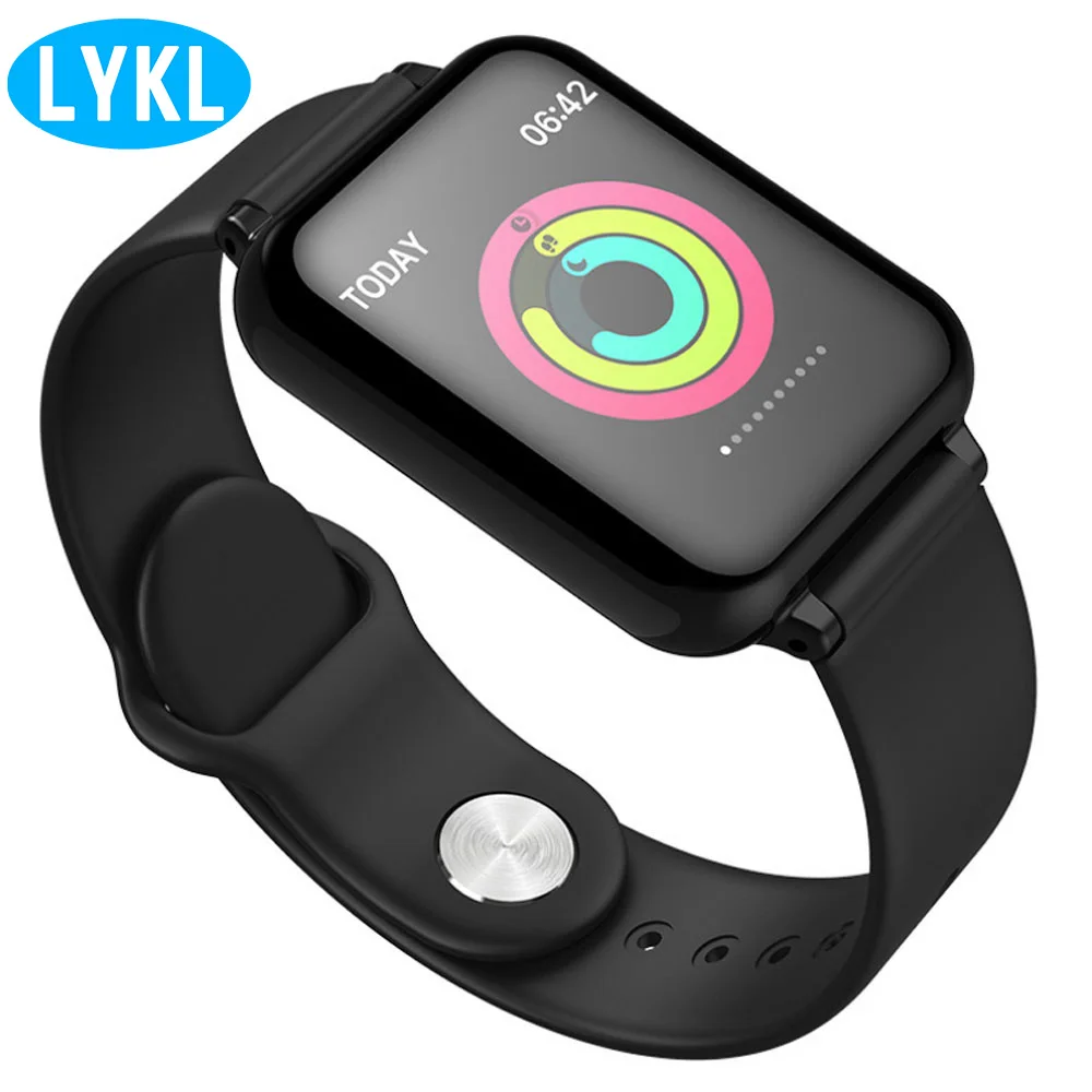

LYKL B57C Bluetooth smart watch heart rate monitoring blood pressure monitoring fitness tracker sports waterproof bracelet