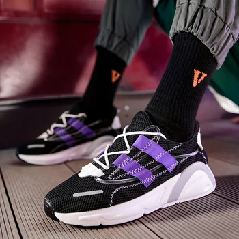 

YRRFUOT Men Casual Shoes Summer New Air Mesh Breathable Sneakers Light Men Shoes Outdoor Non-slip Leisure Shoes Zapatillas Mujer
