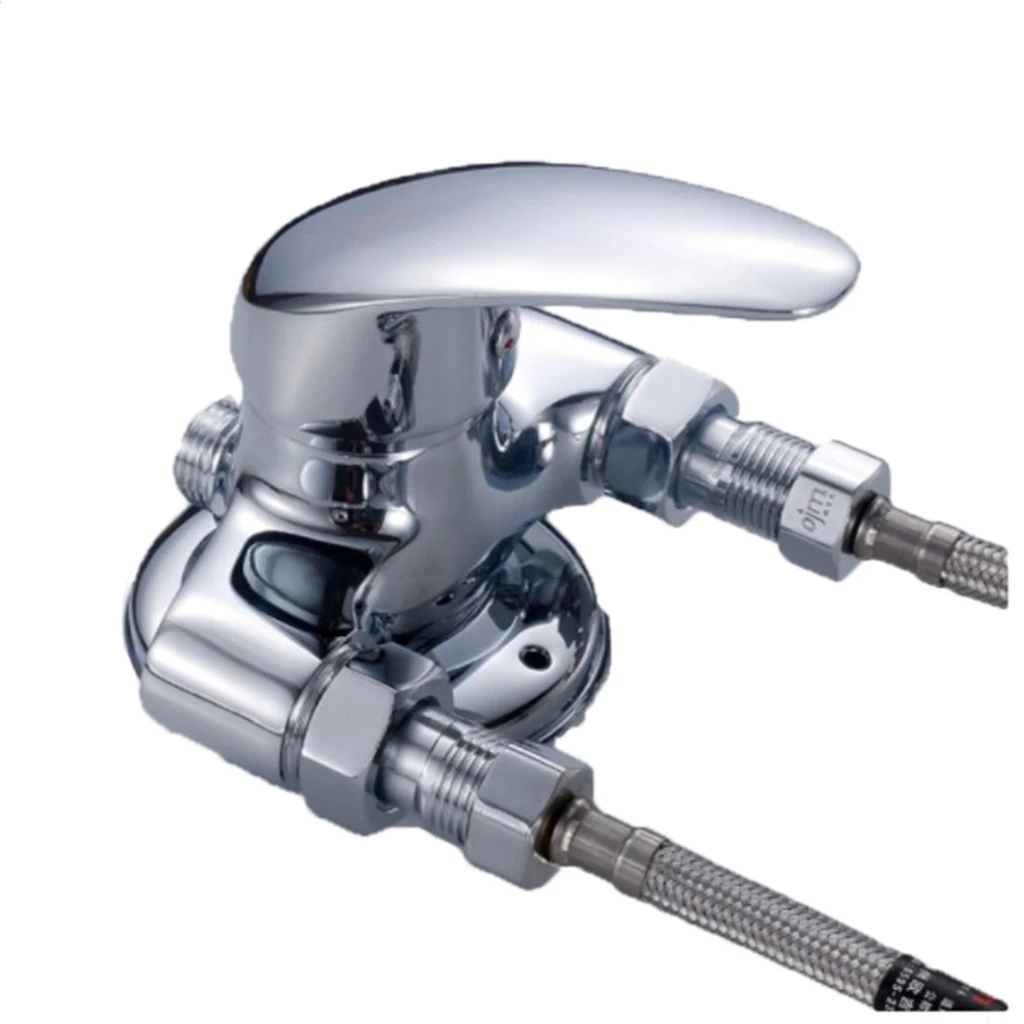 Heavy Duty Alloy Bathroom Shower Bathtub Faucet Mixer Mixing Valve Water Tap Single Handle