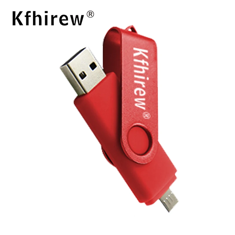 Цветной флеш-накопитель OTG USB 16GB 64GB cle USB флеш-накопитель 32gb Pendrive 8gb 4gb флеш-накопитель USB 2,0 карта памяти 6 цветов - Цвет: red