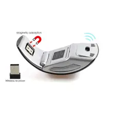 2,4G Беспроводной Складная мышка оптический, эргономический sem FIO ультра-тонкая мышь для T-bao Tbook R8 ноутбук нано-приемник супер тонкий