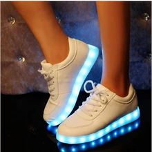 KKABBYII 7 color USB Charging Glowing Led Sneakers font b For b font Boy Girl font